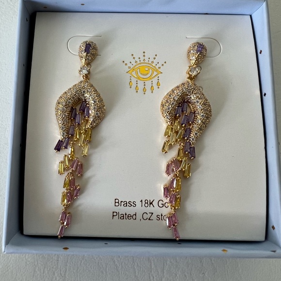 Eye candy Luxe Collection Varya Drop Earrings - Picture 2 of 3